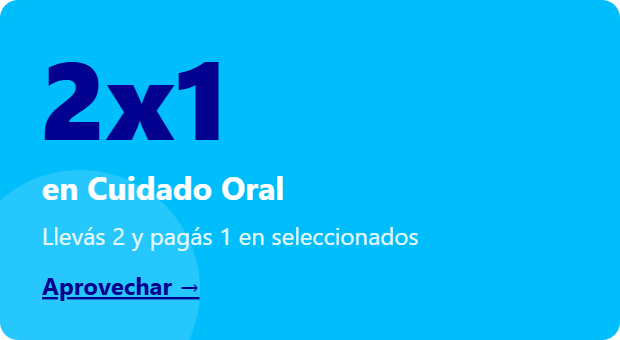 2x1 en cuidado oral