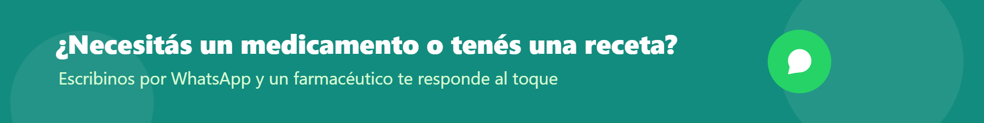 Consultas de medicamentos por WhatsApp